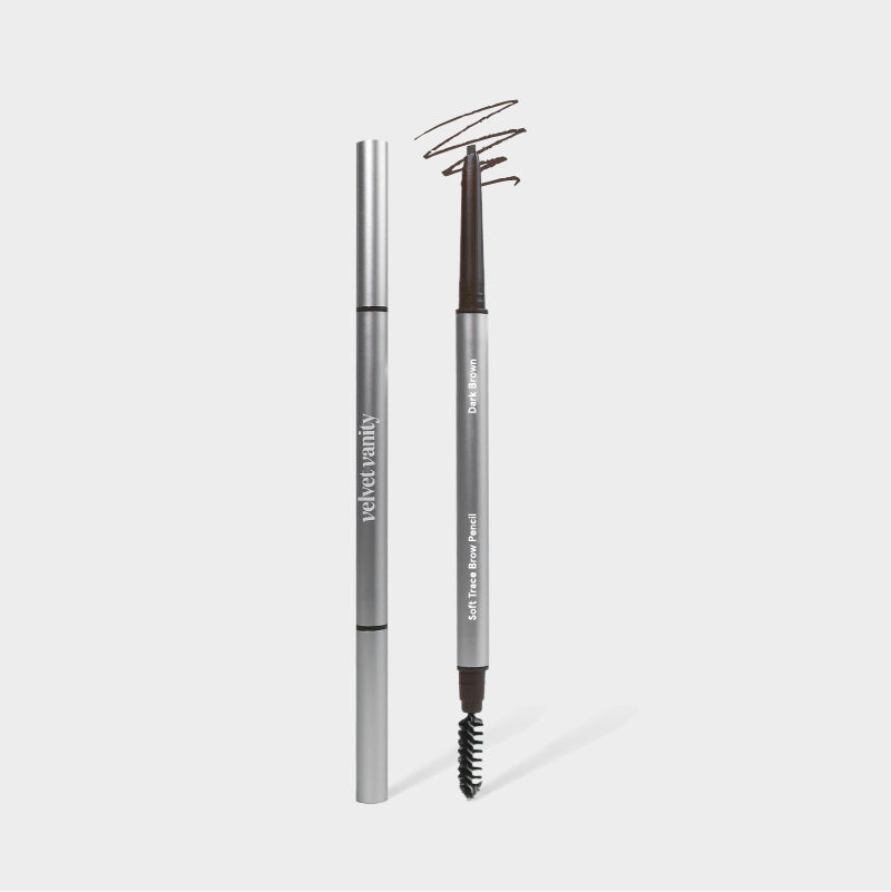 Soft Trace Brow Pencil in Dark Brown