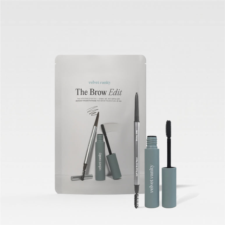 The Brow Edit Set in Brown