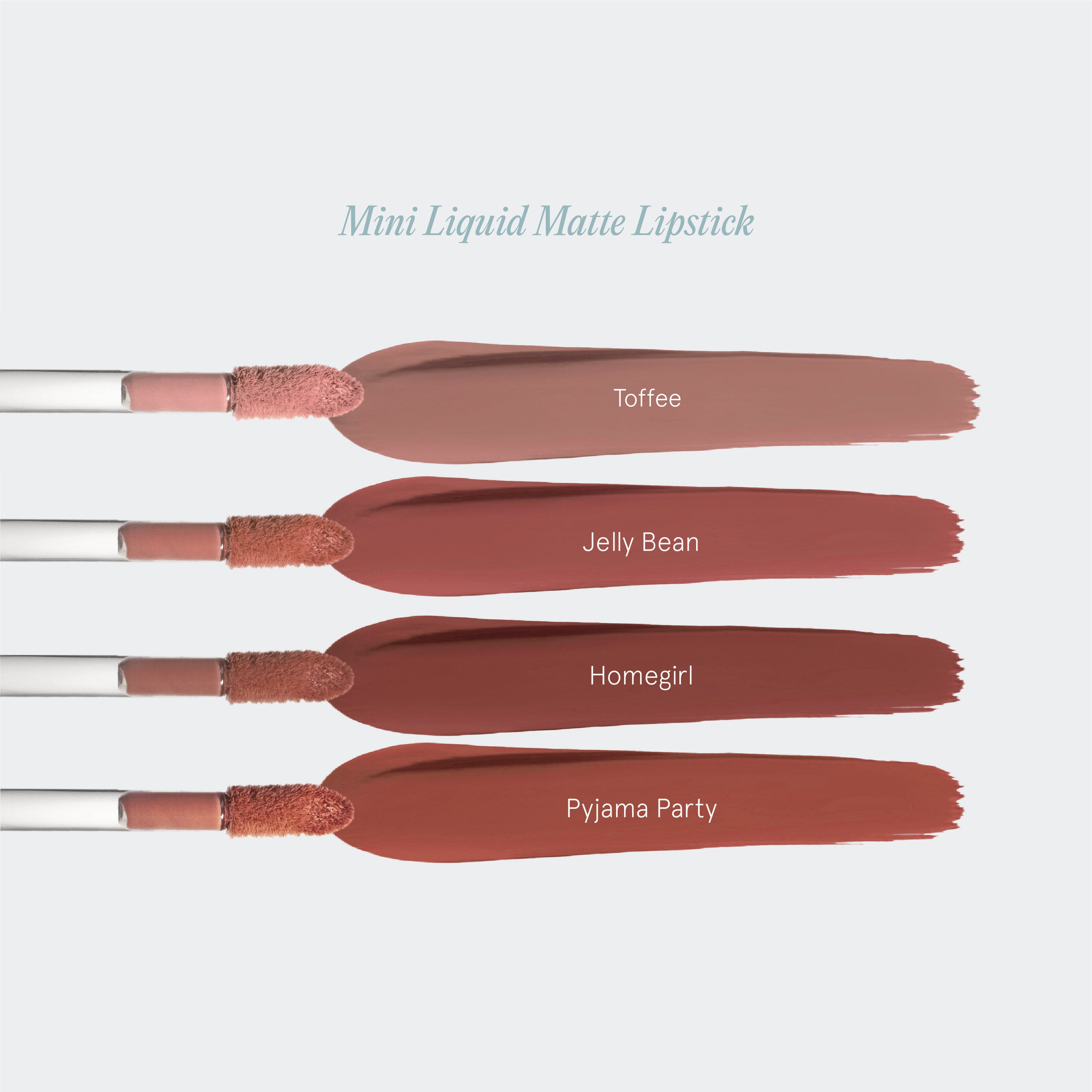 Everyday Browns Mini Liquid Matte Lipstick Set