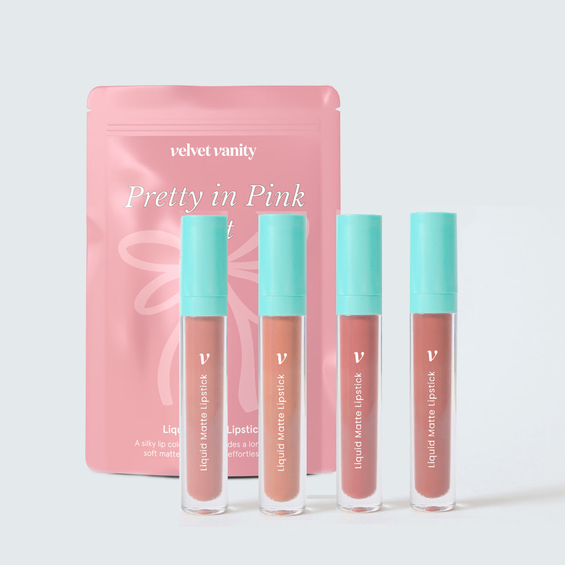 Pretty in Pink Liquid Matte Lipstick Set